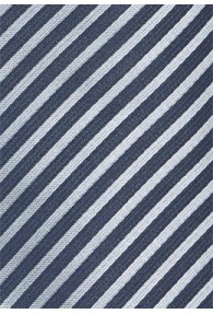 XXL-Krawatte Linien navy weiß