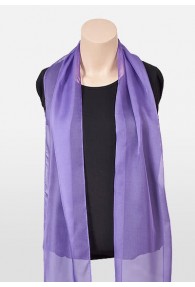 Damenschal Chiffon violett