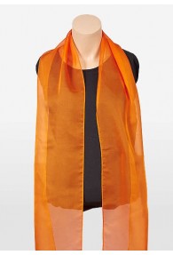 Damenschal Chiffon orange