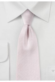 Krawatte Herring-Bone blush-rosa