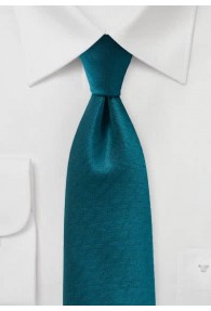 Krawatte Herring-Bone blaugrün