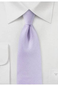 Krawatte fein strukturiert zartviolett