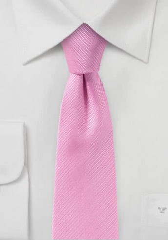 Krawatte Streifenstruktur pink