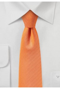 Krawatte Streifenstruktur orange