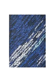 Kravatte marmoriert nachtblau