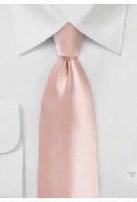 Krawatte Gummizug rosé