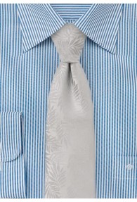 Krawatte Farn-Oberfläche silber