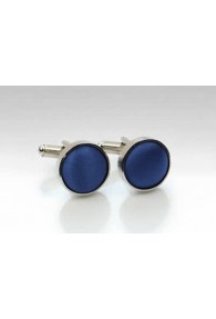 Cufflinks Stoff ultramarinblau