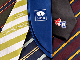 Individuelle Krawatten oder Tücher für Firmen und Vereine